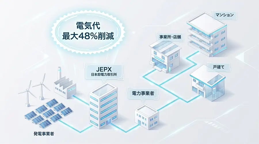 太陽光パネル不要の蓄電システム